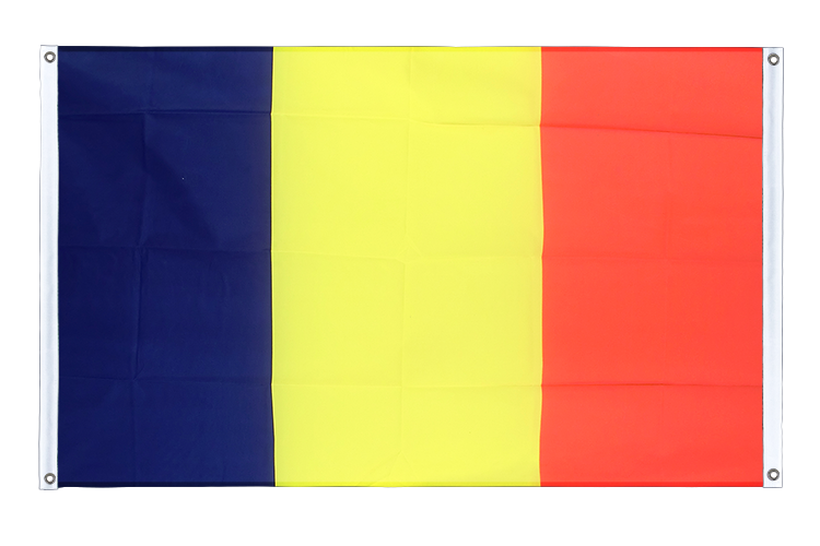 Rumänien - Bannerfahne 90 x 150 cm, Querformat