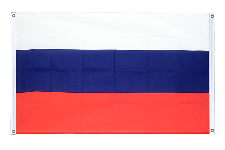 Russland - Bannerfahne 90 x 150 cm, Querformat