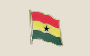 Ghana Flagge 90x150 Cm – Aus Polyester, Doppelt Umsäumt, Mit 2 Messingösen