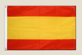 Durabol Spanien Flagge Ohne Wappen – 150x90 Cm, Satin, Für Innen & Außen, Mit Saum Für Mast