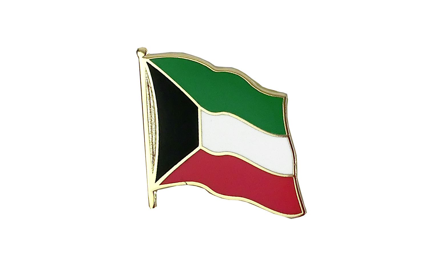 Kuwait Flag Lapel Pin - Royal-Flags