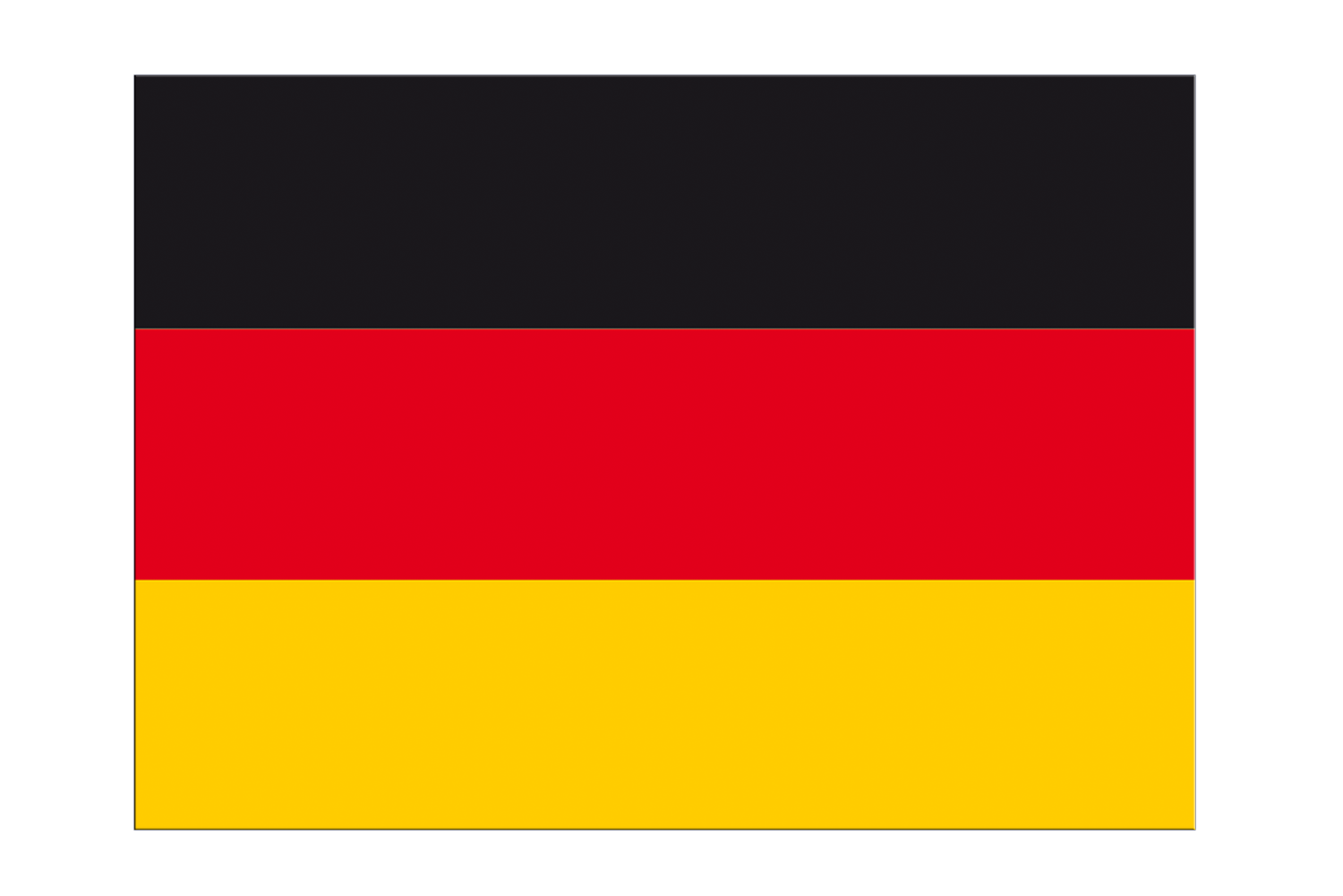 Germany Flag Stickers 3"x4" 