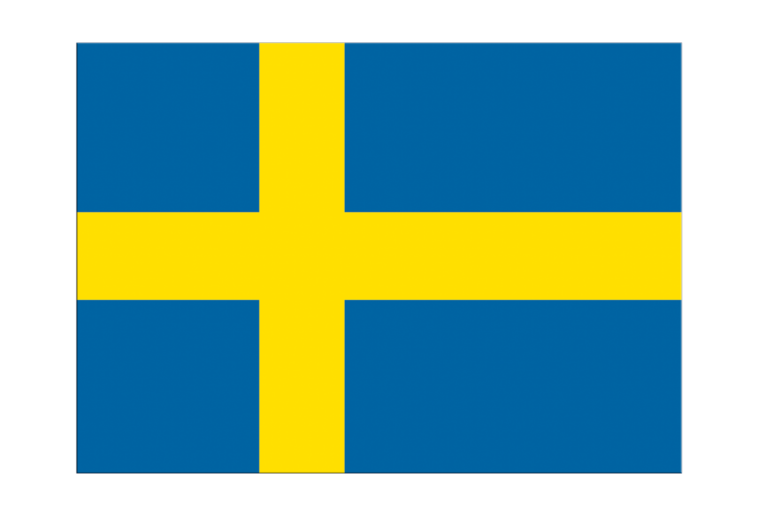 Flagge Schweden Bild