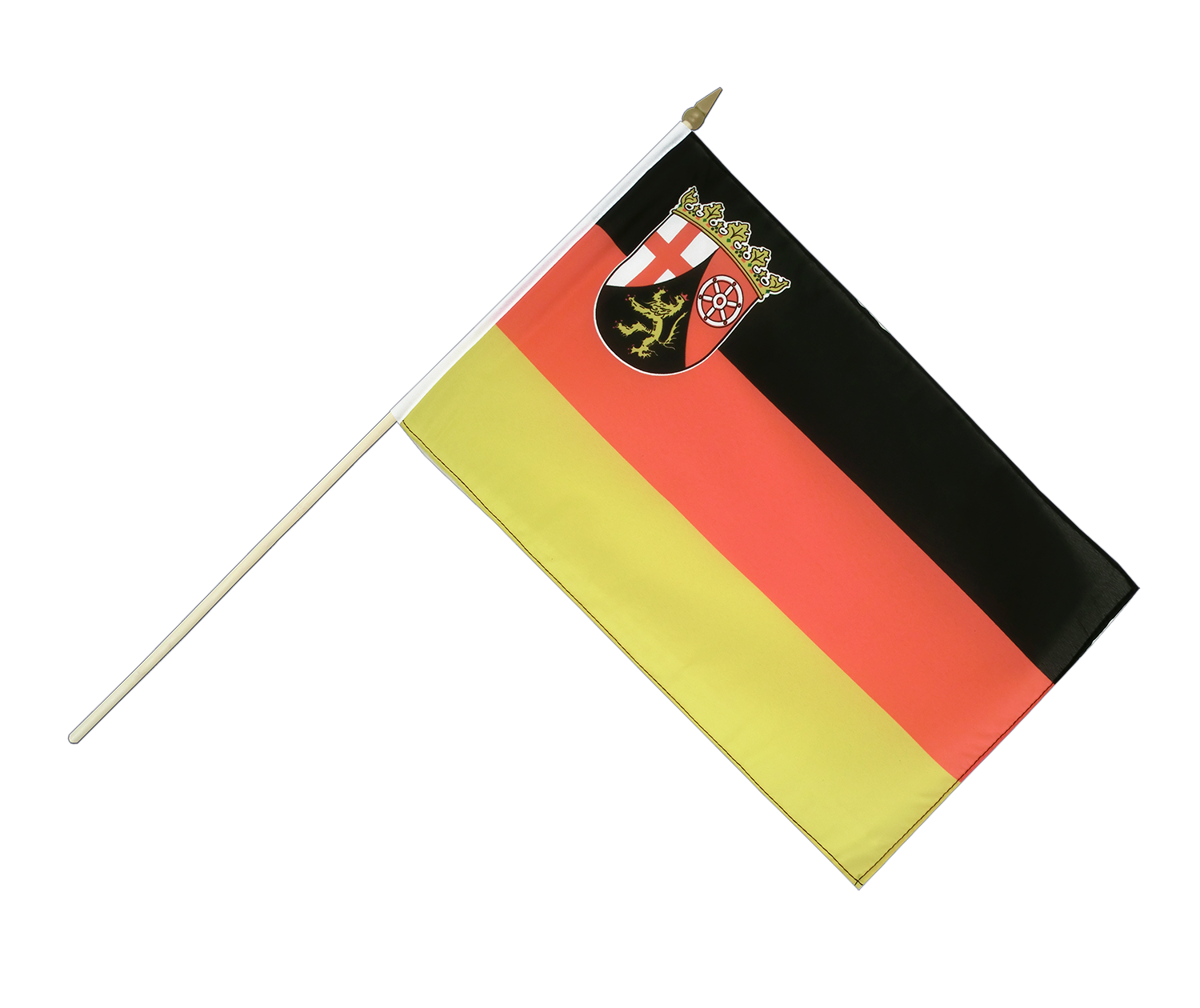 thumbnail image 2 of 12x18 Inch German Flag For Boat, Car, Or Garden (Polyester, Trade Winds) 2 of 4