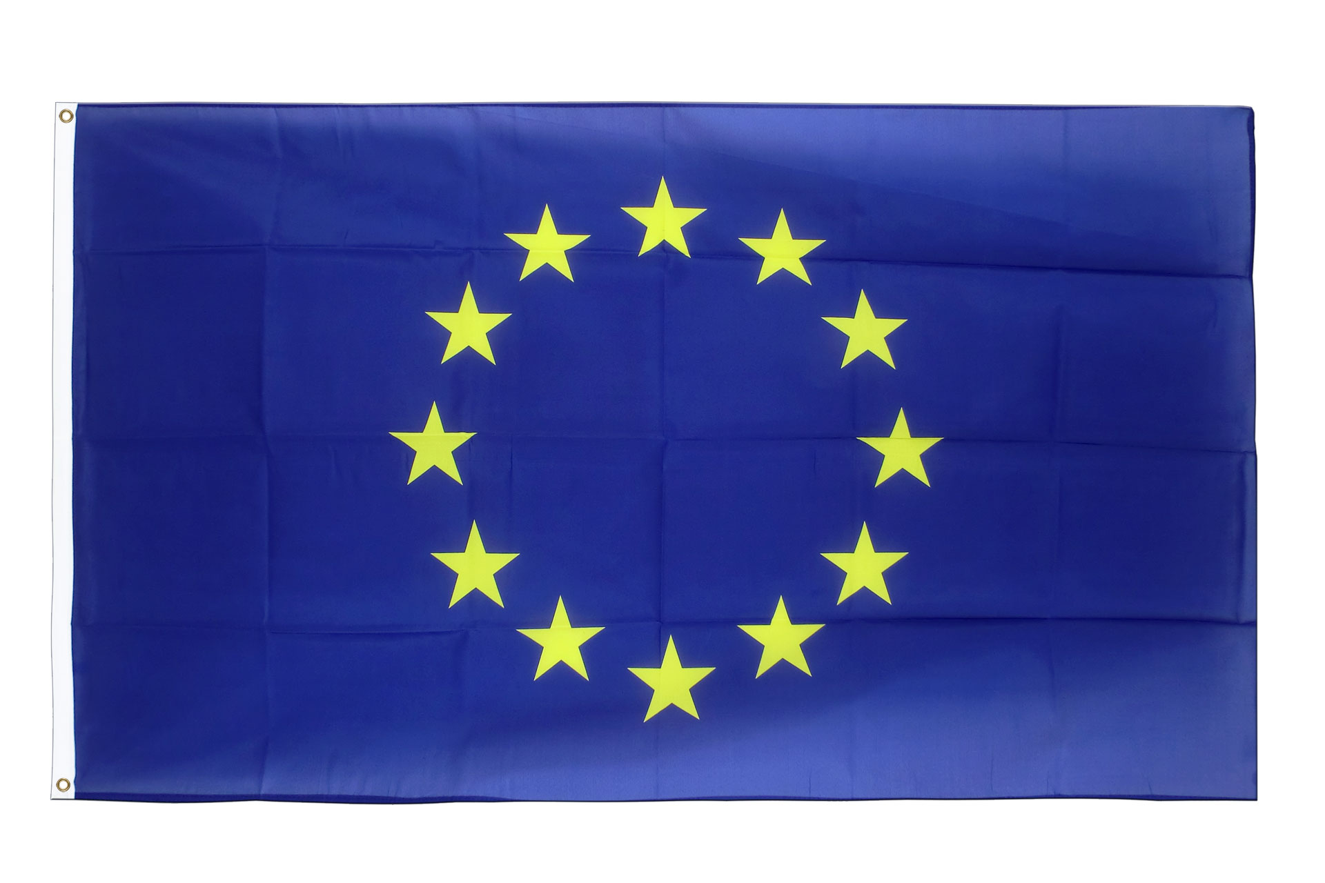 Portofrei robuster Flaggenstoff bis 40cm Flagge / Fahne Europäische Union 