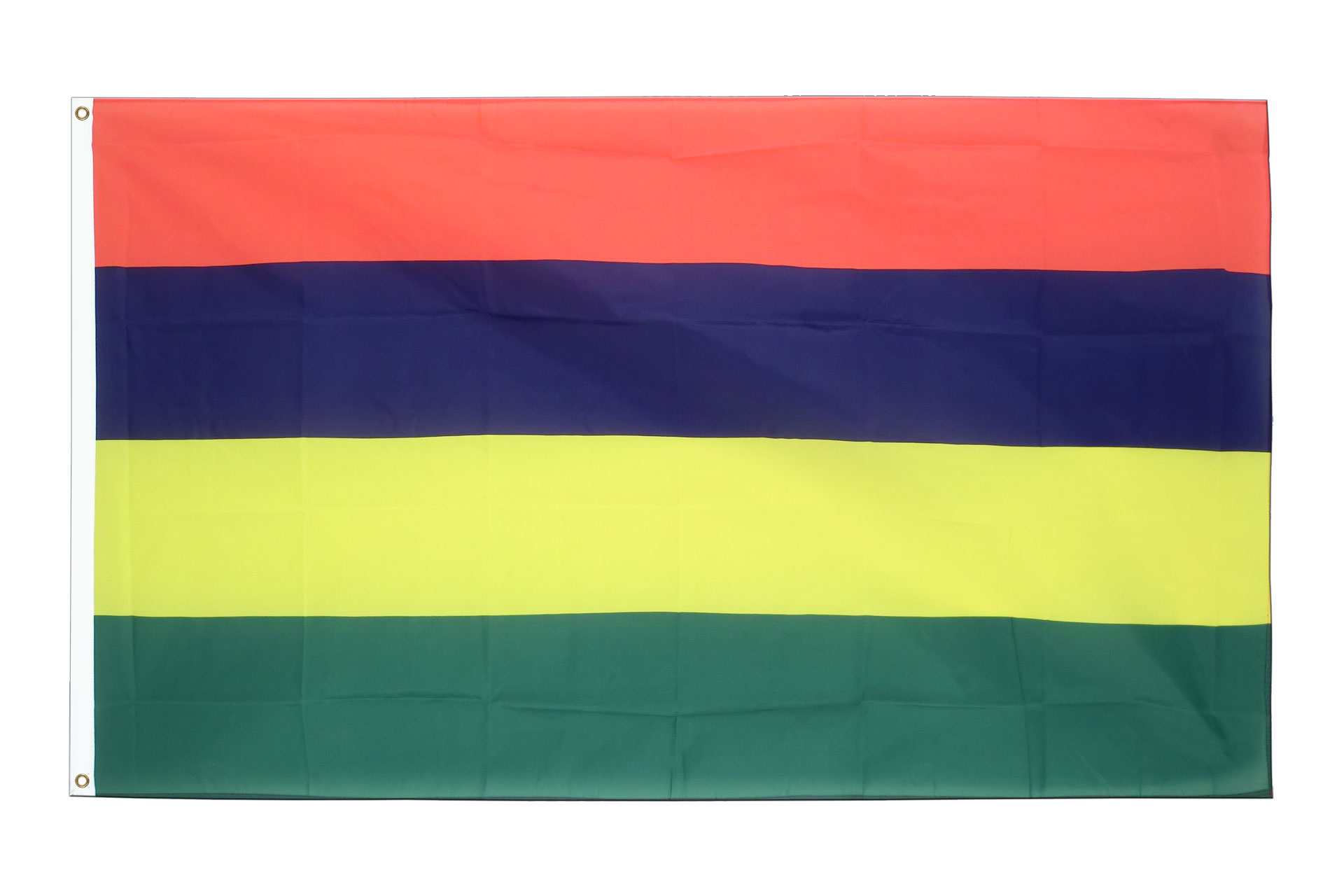 Tischflagge Mauritius mit Wappen Tischfahne Fahne Flagge 10 x 15 cm 