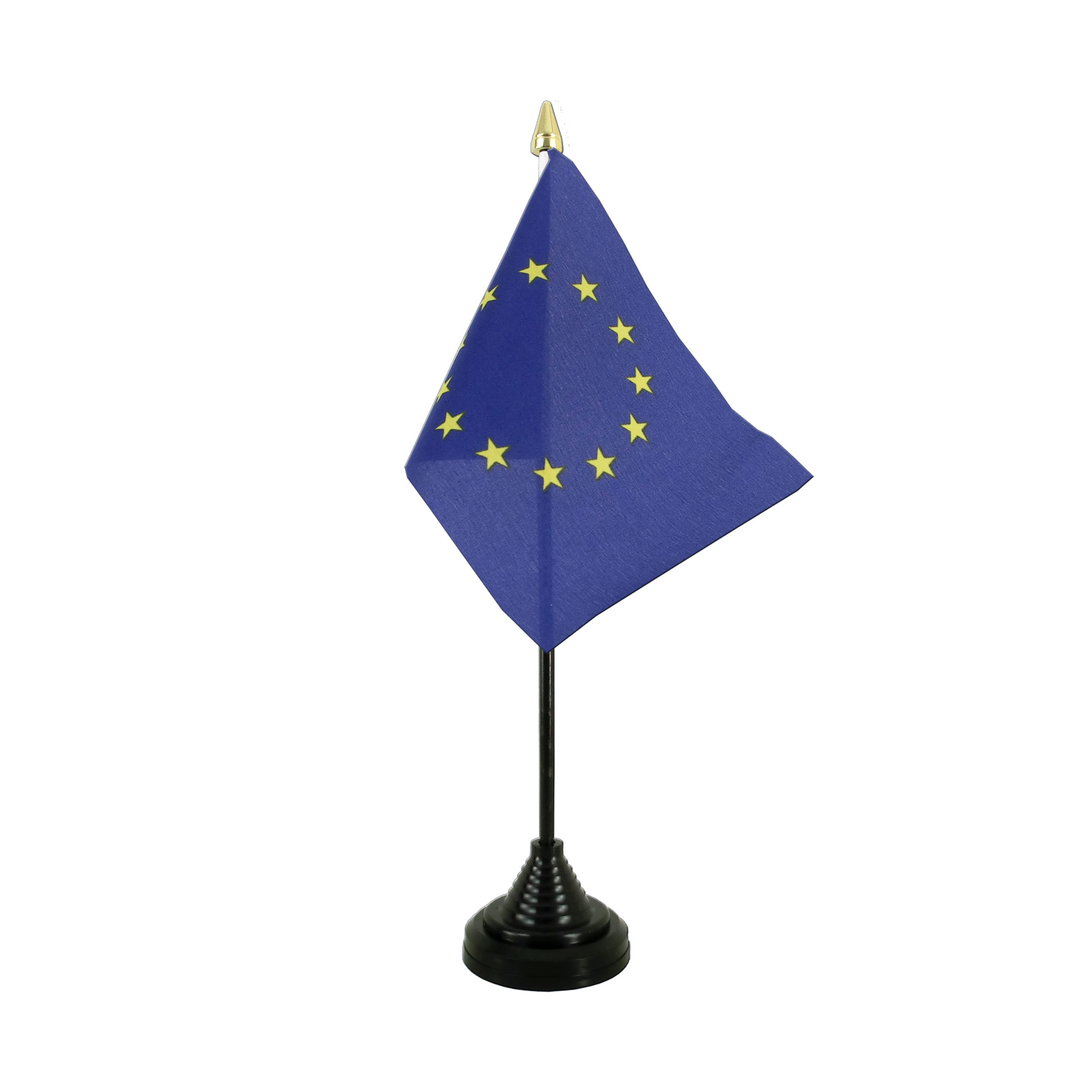15 x 22 cm Flaggenfritze® Tischflagge Europäische Union EU mit 27 Sternen 
