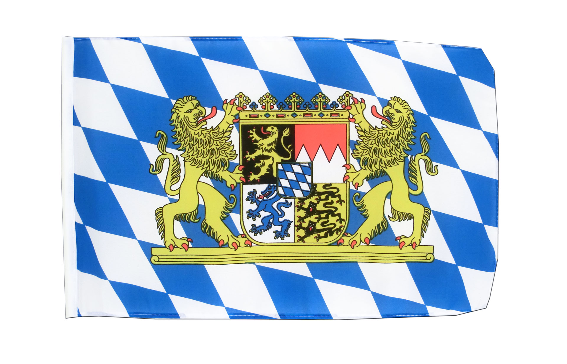 Deutschland Bayern mit Löwe Hissflagge bayerische Fahnen Flaggen 60x90cm