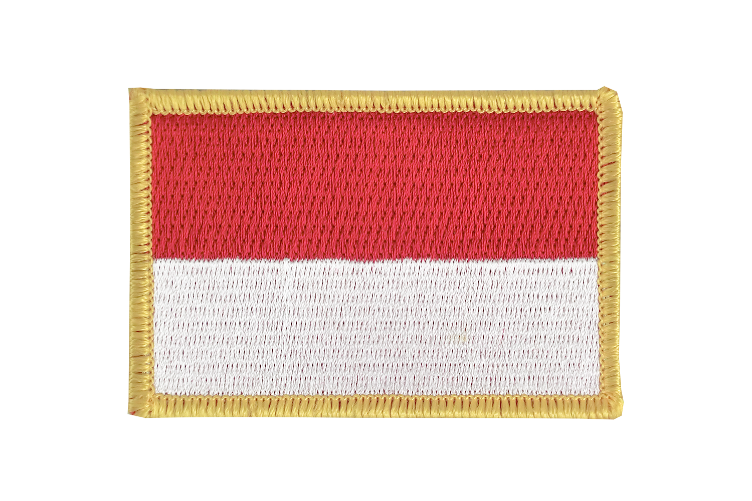 BALI INDONESIA FLAG PATCH EMBROIDERED new DENPASAR w/ VELCRO® Brand Fastener
