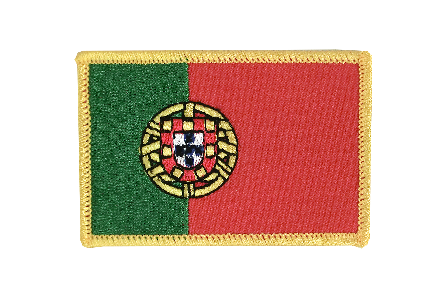 Patche écusson patch drapeau Portugais Portugal brodé thermocollant 