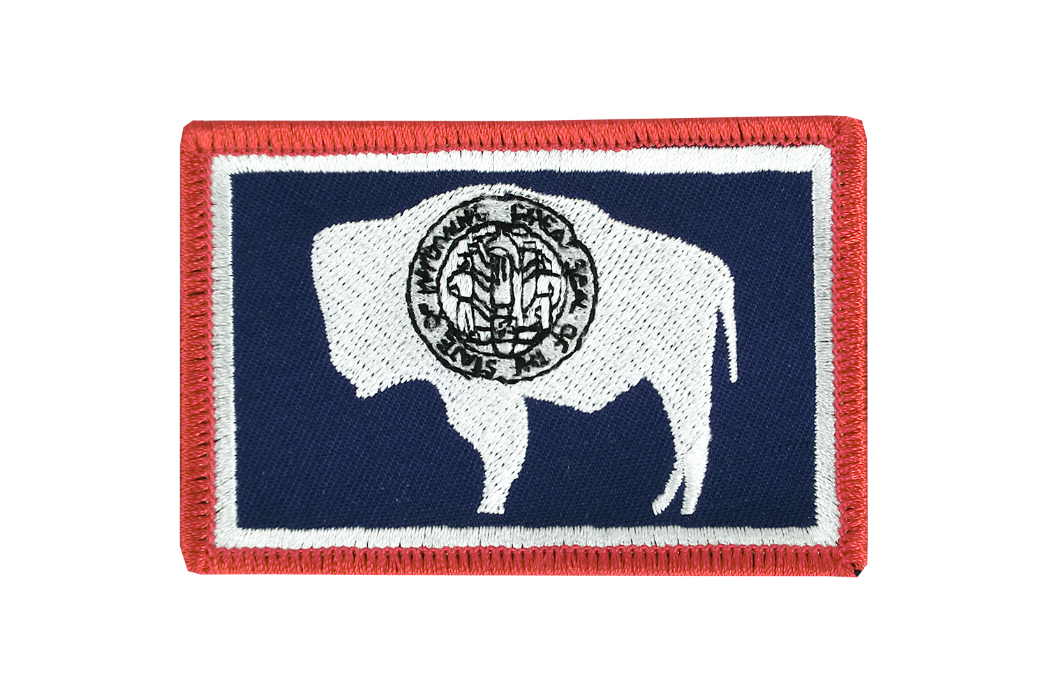 Wyoming Flag Patch - Royal-Flags