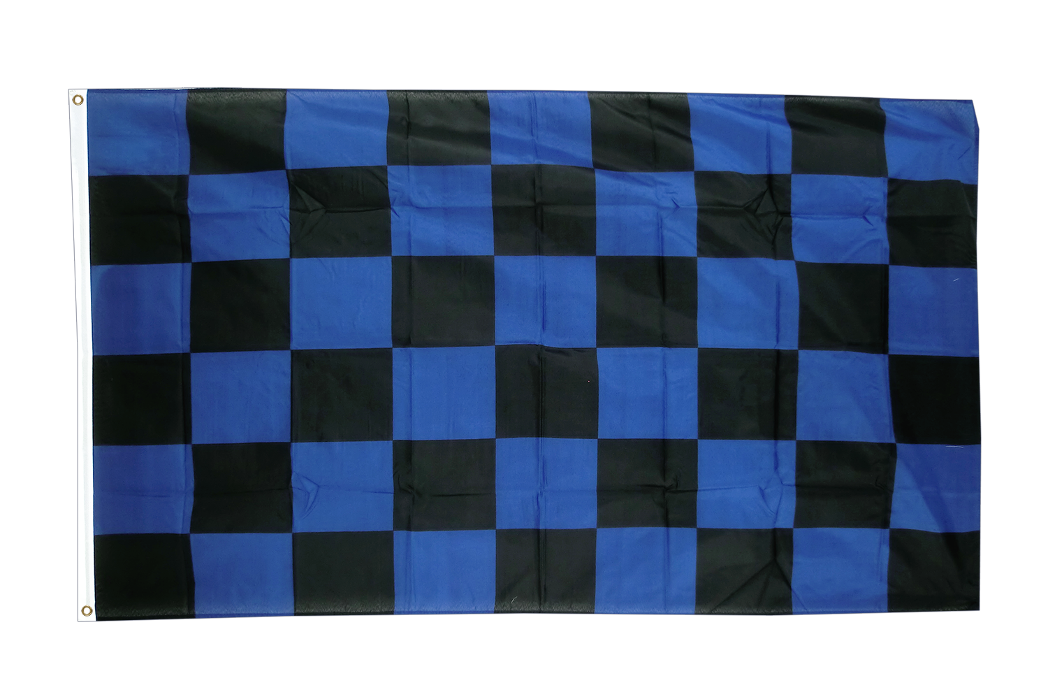 weiß groß Hissflagge 90 x 150 cm Fahne Karo blau Flagge 