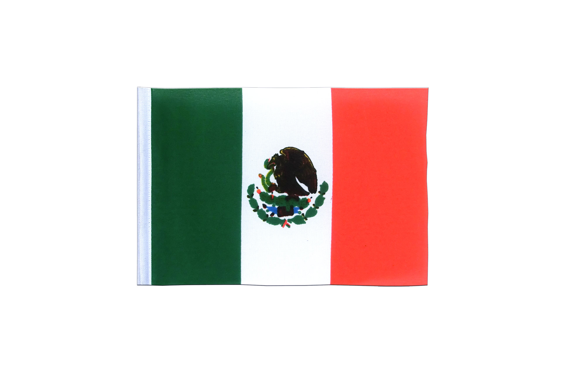 Mini Fanion Drapeau Mexique - 15x10 Cm - Déco Voiture, Intérieur, événements