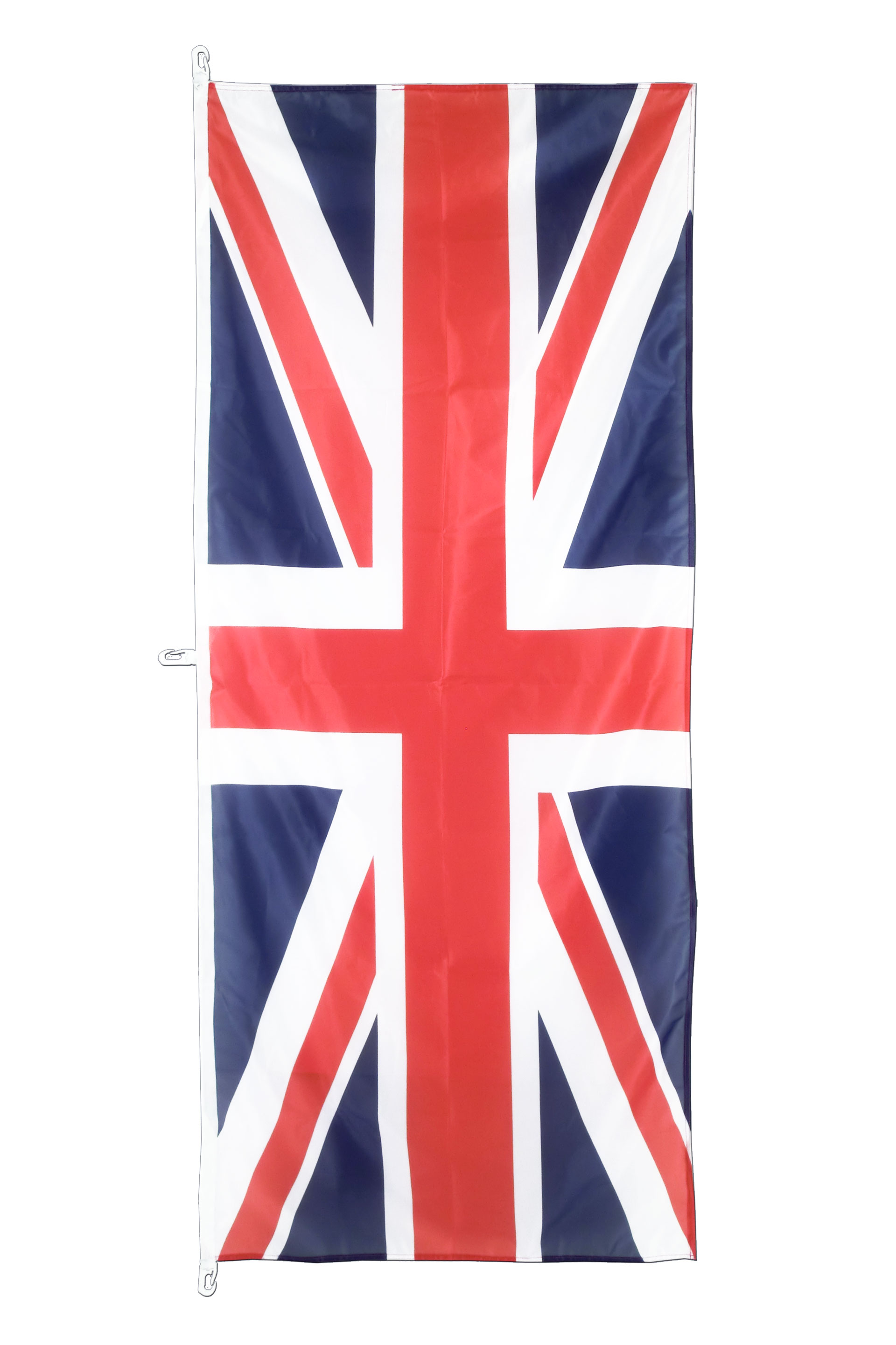 drapeau vertical royaume-uni - 80x200