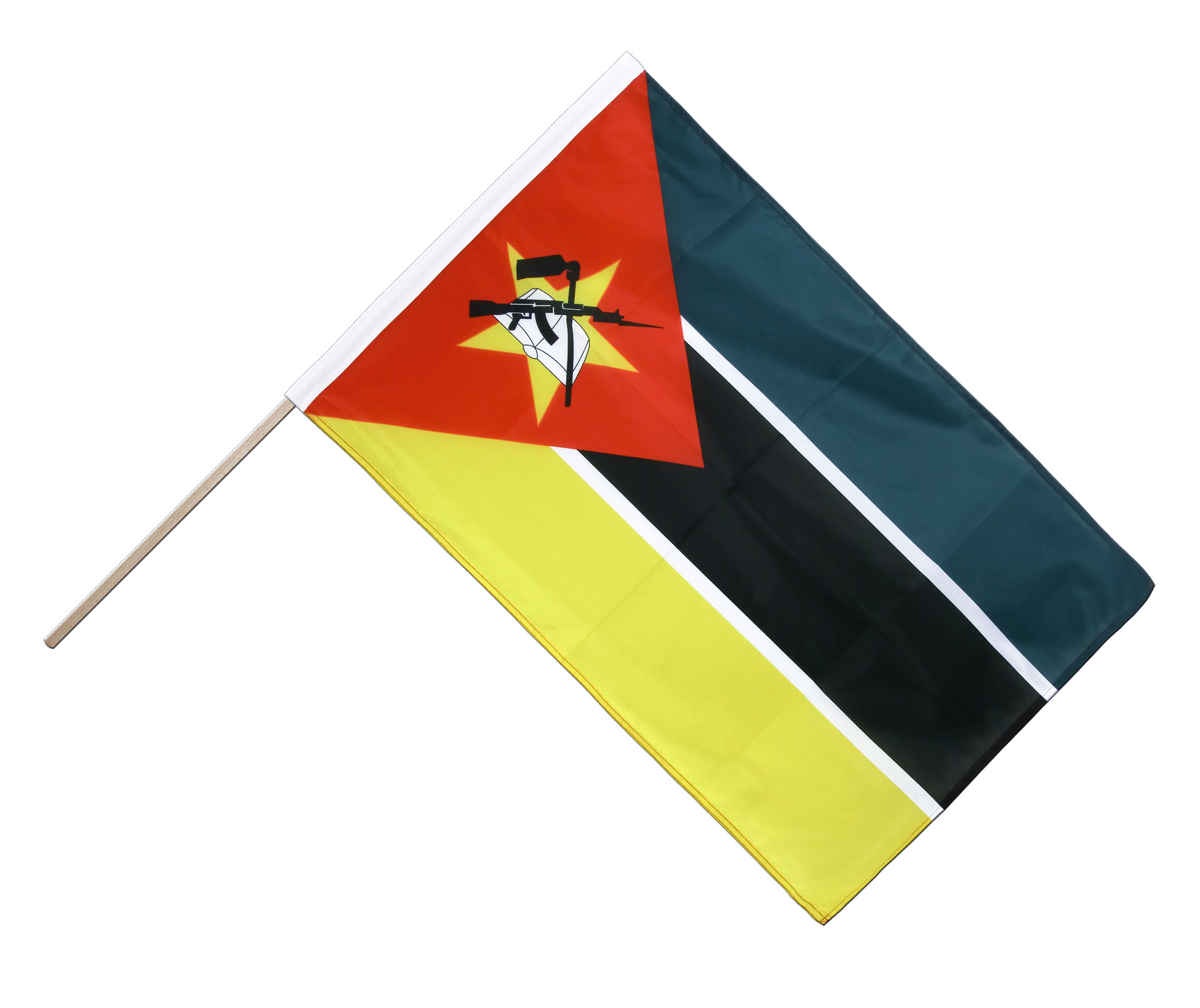 Dekoration Mosambik Hissflagge mosambikanische Fahnen Flaggen 60x90cm