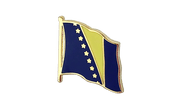 Bosnien Herzegowina Flaggen Pin 2 x 2 cm
