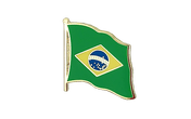 Brasilien Flaggen Pin 2 x 2 cm