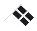 Mini Hand Waving Flag St. Piran Cornwall - 6x9"