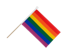 Stockfähnchen Regenbogen - 15 x 22 cm