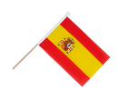 Espagne Drapeau sur hampe 15 x 22 cm