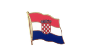 Kroatien Flaggen Pin 2 x 2 cm