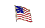 USA Flaggen Pin 2 x 2 cm