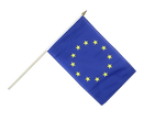 European Union EU Hand Waving Flag 12x18"