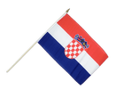 Kroatien Stockflagge 30 x 45 cm
