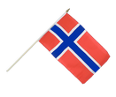 Norwegen Stockflagge 30 x 45 cm
