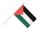 Palestine Drapeau sur hampe 30 x 45 cm