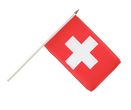 Schweiz Stockflagge 30 x 45 cm