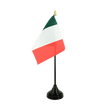 Italie Mini drapeau de table 10 x 15 cm