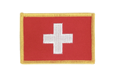 Schweiz Aufnäher 6 x 8 cm
