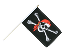 Stockflagge Pirat Kopftuch - 30 x 45 cm