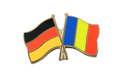 Deutschland + Rumänien Freundschaftspin