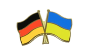 Deutschland + Ukraine Freundschaftspin