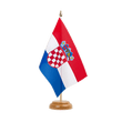 Kroatien Holz Tischflagge 15 x 22 cm