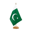 Pakistan Holz Tischflagge 15 x 22 cm