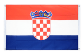 Kroatien Bannerfahne 90 x 150 cm, Querformat