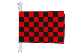 Drapeau Damier  Noir  Rouge   acheter pas cher