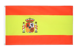 Spanien mit Wappen Flagge 90 x 150 cm