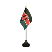 Kenia Flagge 30 X 45 Cm – Polyester, Wetterfest & Beidseitig Bedruckt