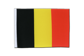 Belgien Flagge Aufkleber – 6 Stück, Vinyl, Wetterfest, Ca. 4 X 2,7 Cm, Für Auto, Helm, Fenster