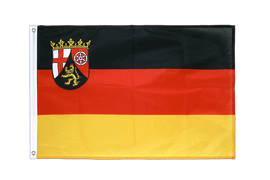 MM Rheinland-Pfalz Flagge – 150 X 90 Cm, Wetterfest, 100% Polyester, Mehrfarbig