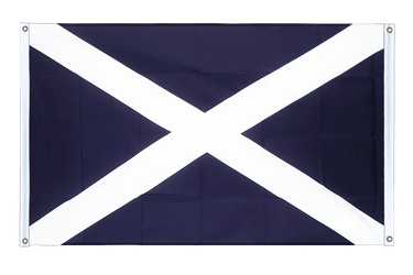 Scotland navy Banner Flag 3x5 ft, landscape