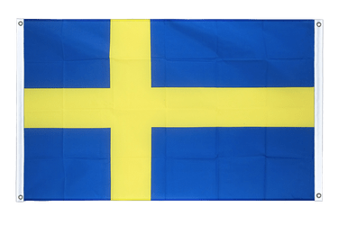 Schweden Bannerfahne 90 x 150 cm, Querformat