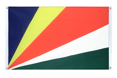 Bannerfahne Seychellen - 90 x 150 cm, Querformat