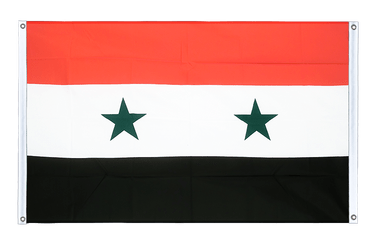 Bannerfahne Syrien - 90 x 150 cm, Querformat