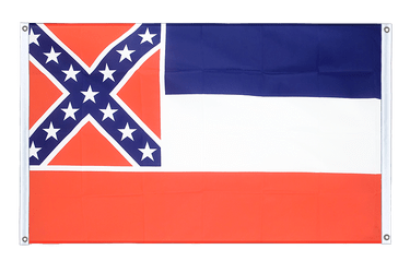 Mississippi Bannerfahne 90 x 150 cm, Querformat