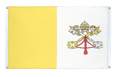 Vatican Banner Flag 3x5 ft, landscape